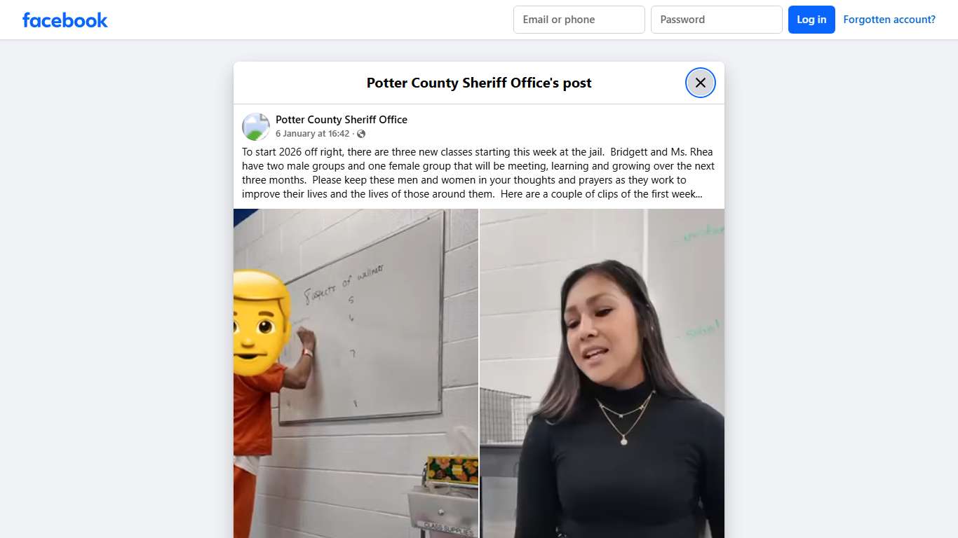 To start 2026 off right,... - Potter County Sheriff Office | Facebook